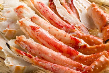 Deniz ürünleri taze yengeç